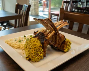 Pistachio Lamb Rack