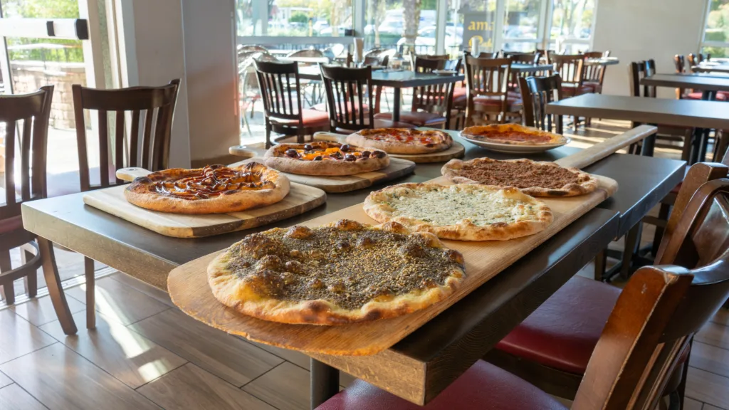 Assorted Pizzas